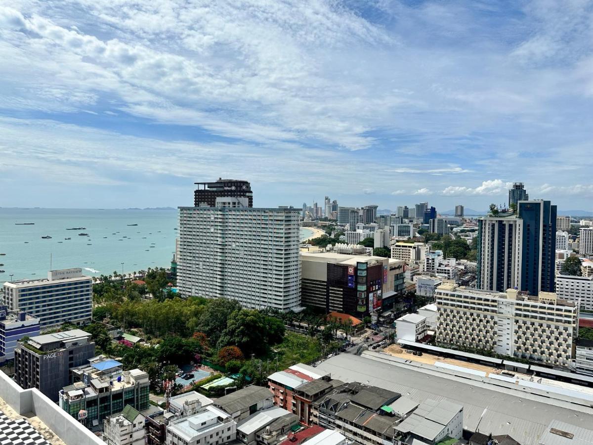 Best Location Condo With Swimming Pool, Gym, Sauna, Washing Mashine, Fast Internet In Central Of Pattaya Extérieur photo